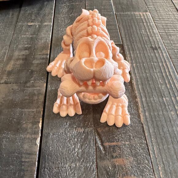Flexy 3D Print Skeleton Dog With Bone - Picture 2 of 5